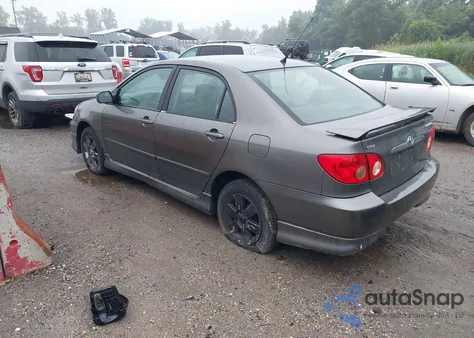 2006 Toyota Corolla S z USA, uszkodzony, nr VIN 2T1BR32E96C711221